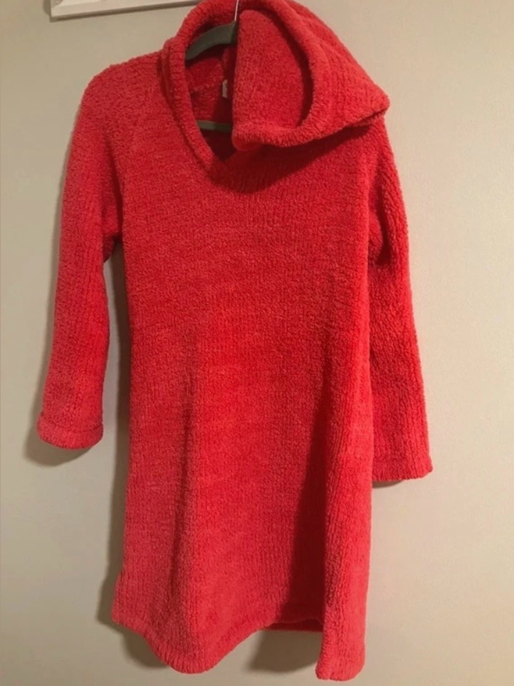 Josie hooded fleecy dress
